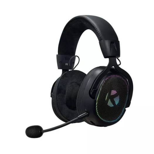 KGaming K10 Tri-Mode Connectivity Wireless Gaming Headset - Black